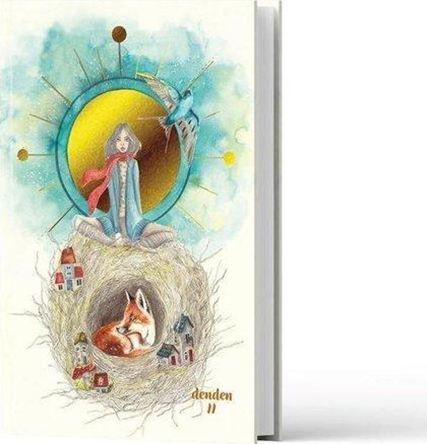 Denden 17 x 24 Yuva Çizgili Sert Kapak Butik Defter - Image 1