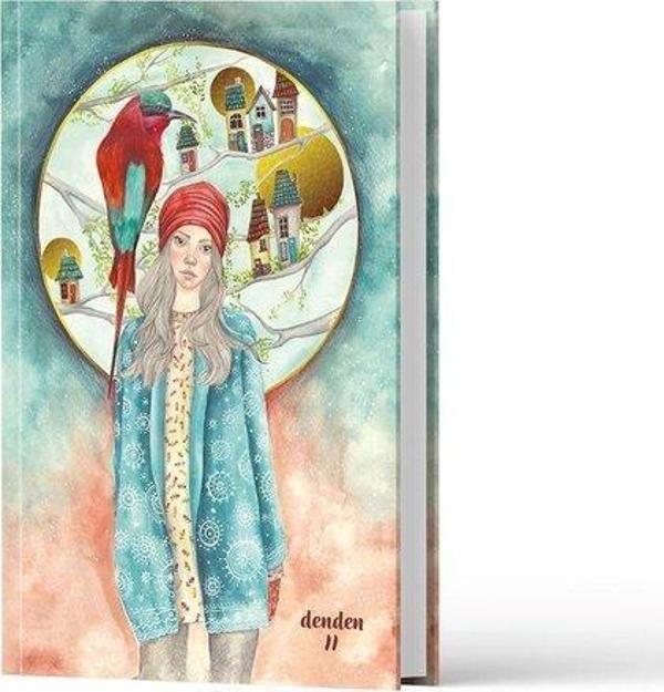 Denden 17 x 24 Düş Çizgisi Çizgili Sert Kapak Butik Defter - Image 1