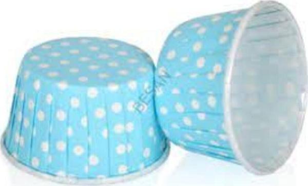 ÖZEL PET KAPSÜL 38*30mm 50 ADET MAVİ PUANTİYE - Image 1