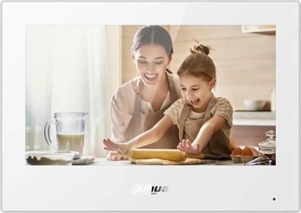 Dahua VTH5321GW-W 7" ANDROİD W-Fi Dokunmatik Ekranlı Mikrofon Villa Tipi İntercom İç Ünite Beyaz - Image 1