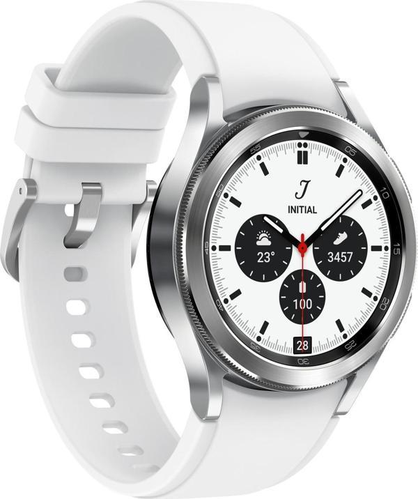 Samsung Galaxy Watch 4 Classic 46 Mm Gümüş Akıllı Saat - Image 1