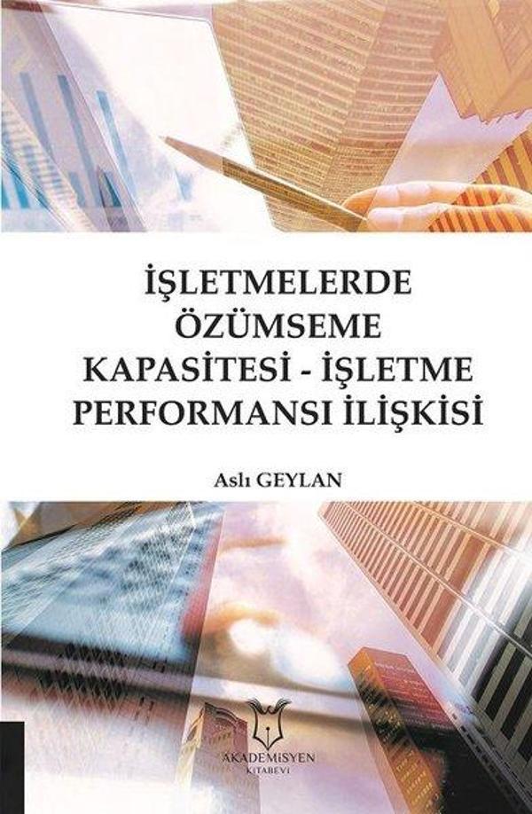 İşletmelerde Özümseme Kapasitesi-İşletme Performansı İlişkisi - Akademisyen Kitabevi - Image 1