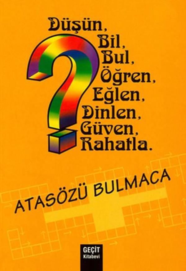 Geçit Atasözü Bulmaca - Geçit - Image 1