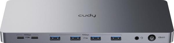 Cudy CS700 Dual 4K 2xHDMI 2xDisplayPort 2xUSB-C(10Gbps) 4xUSB-A 1xGigabit 100W PD Dock İstasyonu - Image 1