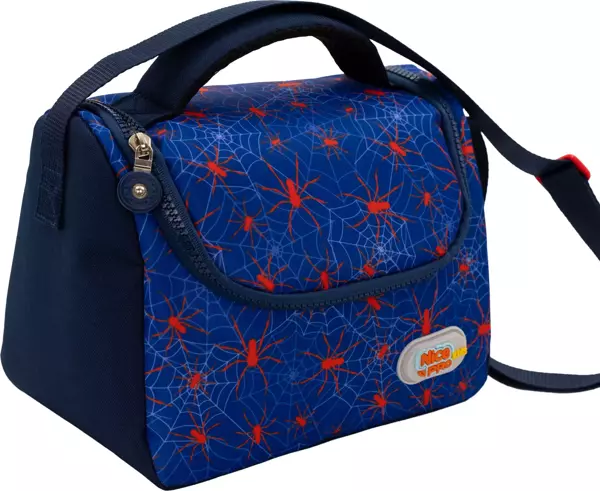 NPO Kids Spider Örümcek Adam Temalı Temalı Kız/Erkek RGB Logolu Beslenme Çantası - Image 1