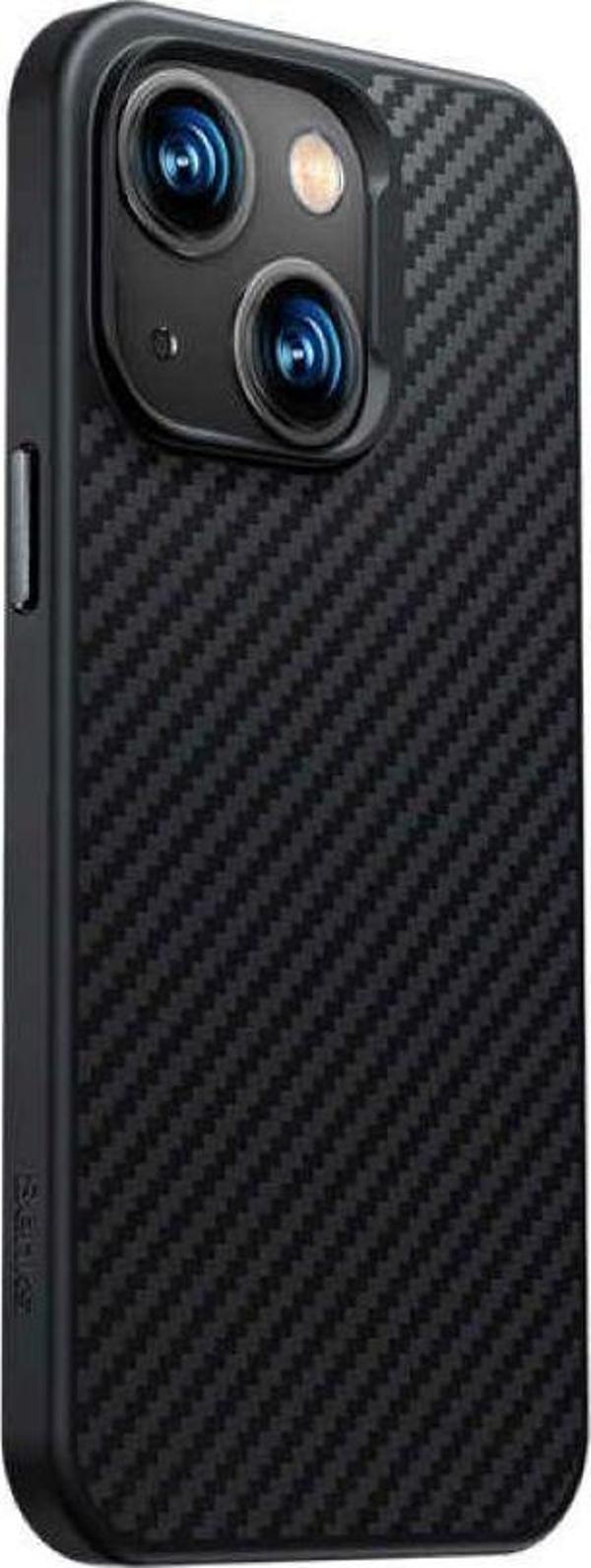 Benks Apple iPhone 14 Plus Kılıf Karbon Fiber Civilian Aramid Protective Kapak - Image 1
