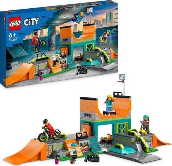 LEGO City Lego Sokak Kaykay Parkı 60364 - Image 1