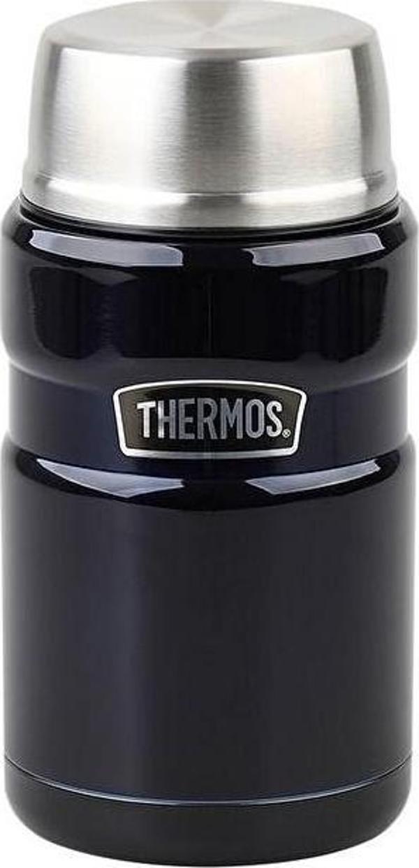 Thermos SK3021 SM3021MB Stainless King Yemek Termosu 0.71L M.Blue - Image 1