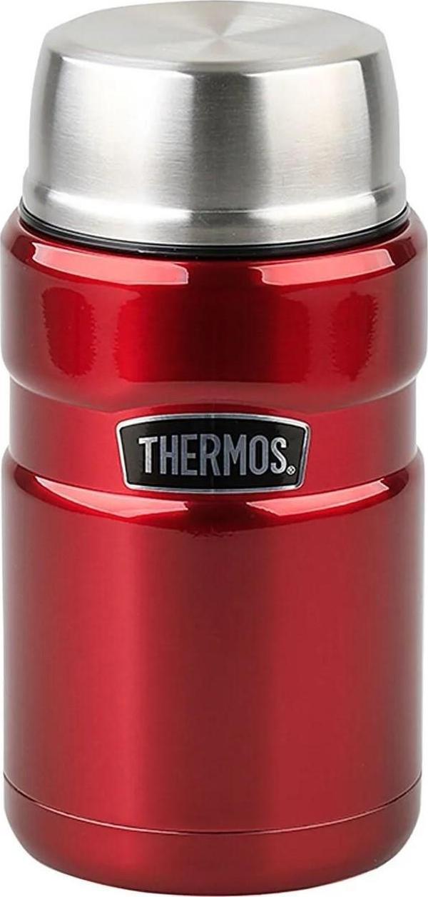 Thermos SK3021 SM3021CR Stainless King Yemek Termosu 0.71L Cranberry - Image 1