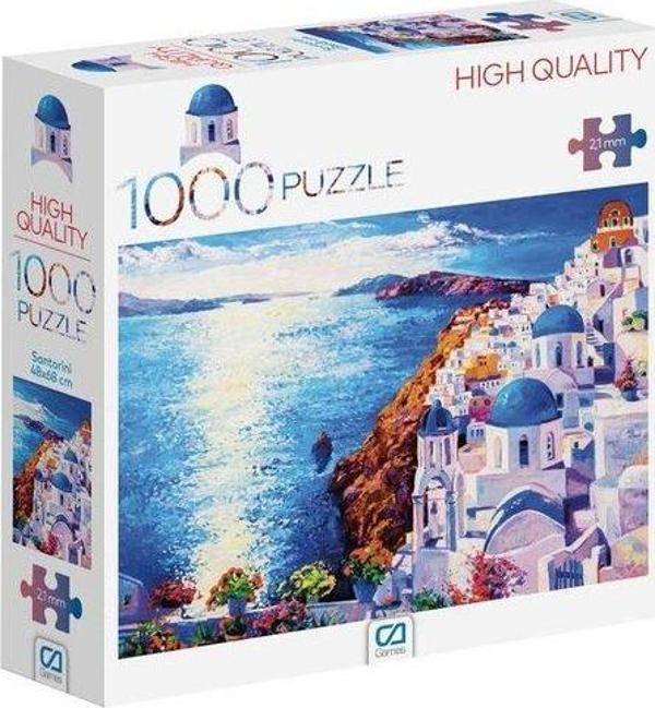 Ca Games Santorini Puzzle 1000 Parça - Image 1