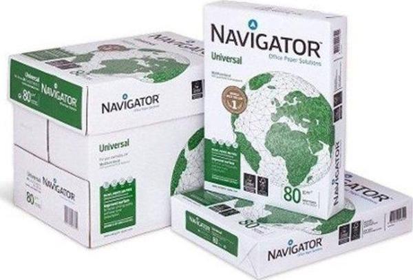 Navigator A4 Fotokopi Kağıdı 80 gr 1 Koli 5 Paket (2.500 Sayfa) - Image 1