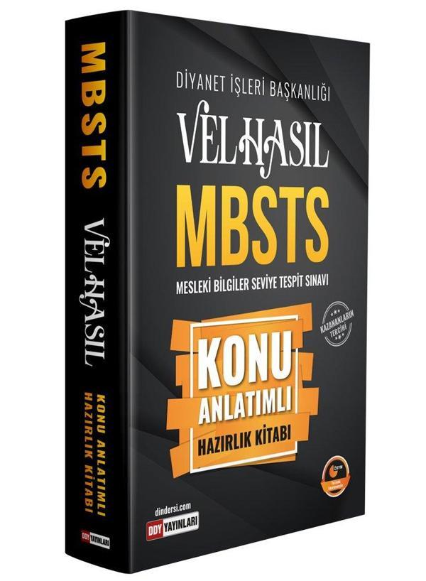 VELHASIL MBSTS Konu Anlatımlı Hazırlık Kitabı - DDY Yayınları - Image 1