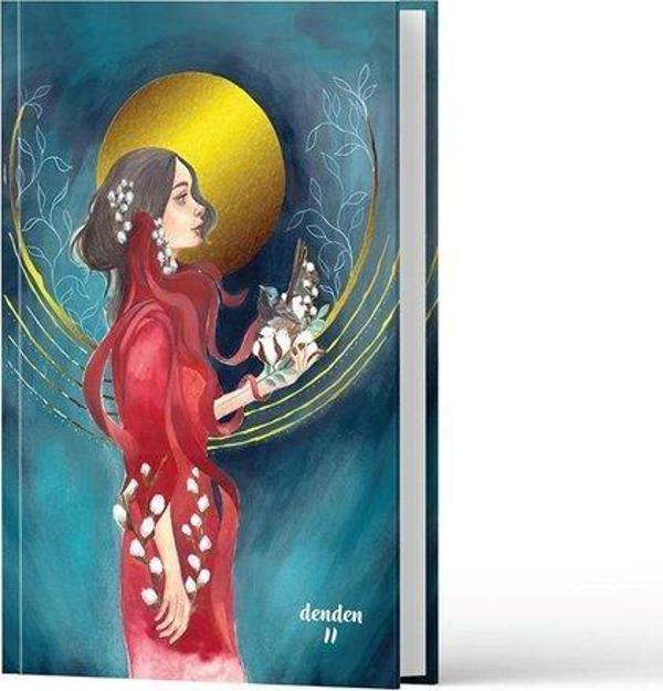 Denden 17 x 24 Zamansız Çizgili Sert Kapak Butik Defter - Image 1