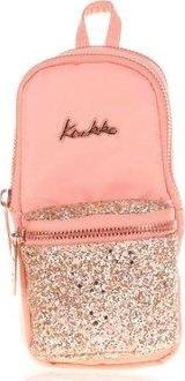 Kaukko Brıght Junıor Bag Kalem Çantası (Taşlı-Somon) K2467  - Image 1