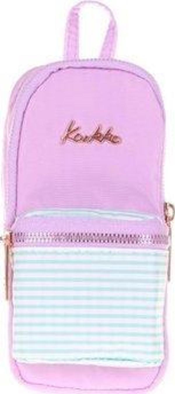 Kaukko Soft Floral Junıor Bag Kalem Çantası (Vıolet) K2441  - Image 1