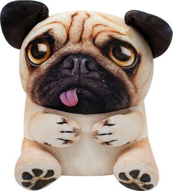 Neco Plush Neco Wild Alive Büyük Peluş Pug Katie - Image 1