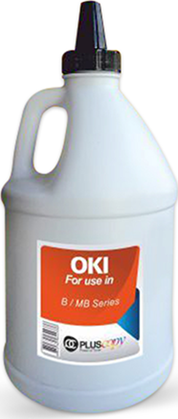 Pluscopy UYUMLU POLYESTER 1 KG  SİYAH TONER TOZU - Image 1