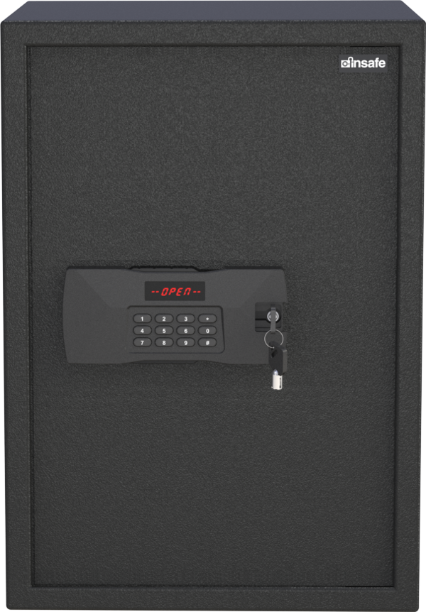 İnsafe ISSASC50 Lcd Ekranlı Ofis Tipi Çelik Kasa - Para Kasası - Değerli Eşya ve Mücevher Kasası - Image 1
