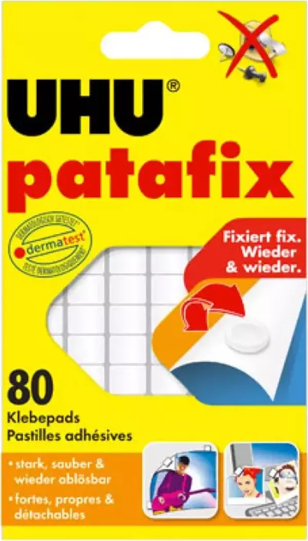 Uhu Patafix Hamur Yapıştırıcı Beyaz Uhu-41710 - Image 1