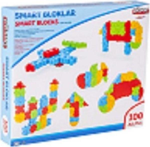 Pilsan Smart Bloklar Kutulu 100 Parça - Image 1