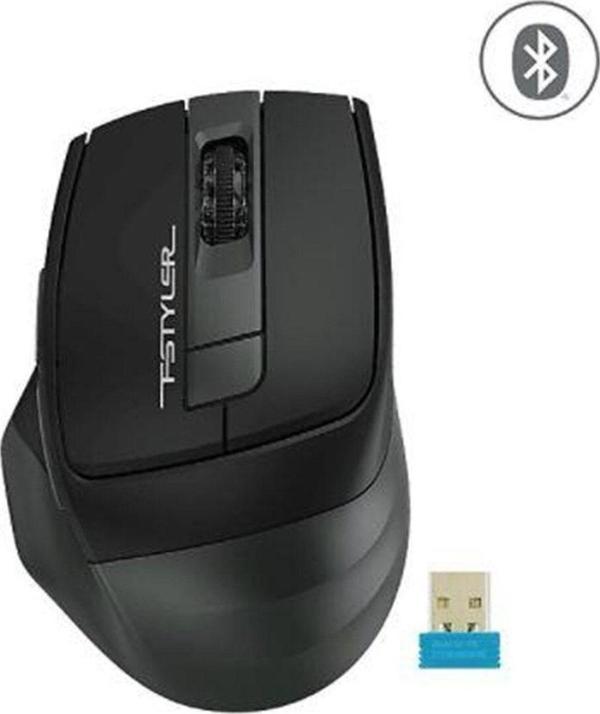 A4 Tech Fb35 Mıdnıht Green Bluetooth+2.4G Nano 2000Dpı Kablosuz Mouse - Image 1