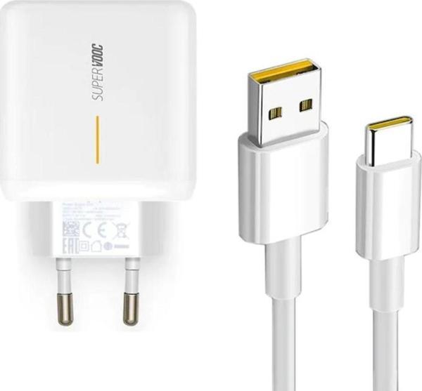 CAFELE Oppo Supervooc 2.0 Type-C 65W Şarj Seti - Image 1