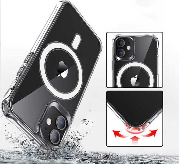 CAFELE Apple Iphone 12 Pro Kılıf Tacsafe Wireless Kapak - Image 1