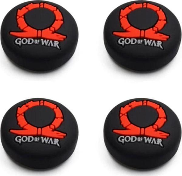CAFELE Desenli Sony Ps5/Ps4/Ps3 Analog Koruyucu Silikon Pad-God Of War - Image 1