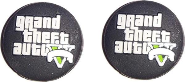 CAFELE Gta 5 Desenli Sony Ps5/Ps4/Ps3 Uyumlu Analog Koruyucu Silikon Pad - Image 1