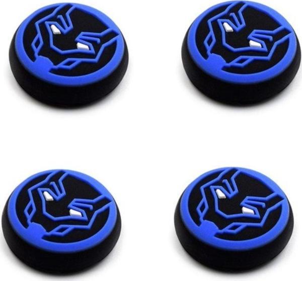 CAFELE Sony Playstation 4 Analog Koruyucu Silikon Pad-Black Panter - Image 1