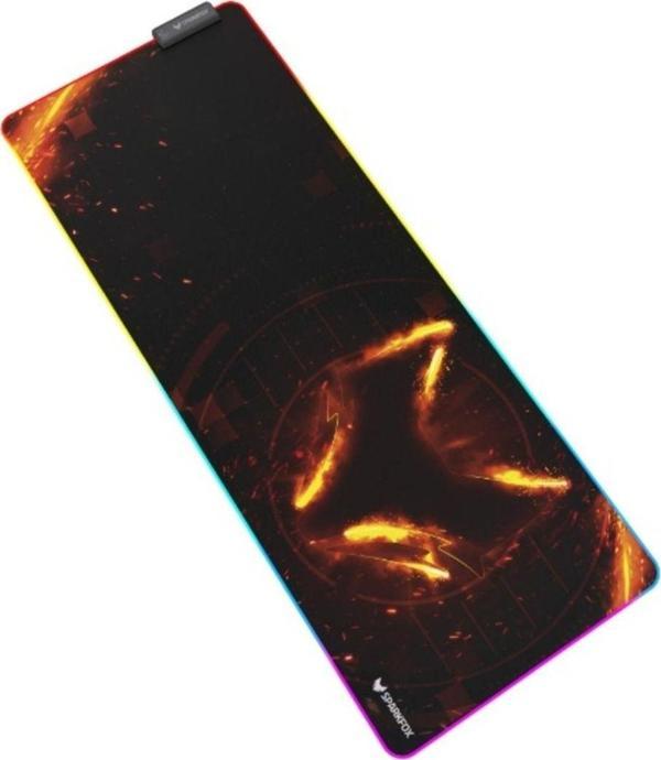 CAFELE Sparkfox Pro-Glide Rgb Ledli Geniş Yüzey Oyuncu Gamer Mouse Pad - Image 1