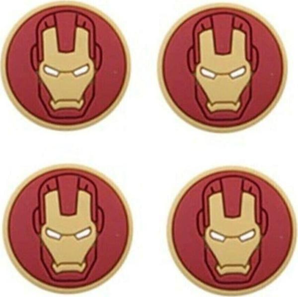 CAFELE Iron-Man Desenli Xbox One S/One X/Xbox E/Xbox 360 Analog Koruyucu Silikon Pad - Image 1