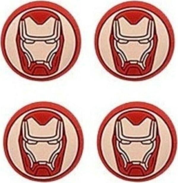 CAFELE Iron-Man Desenli Xbox One S/One X/Xbox E/Xbox 360 Analog Koruyucu Silikon Pad - Image 1