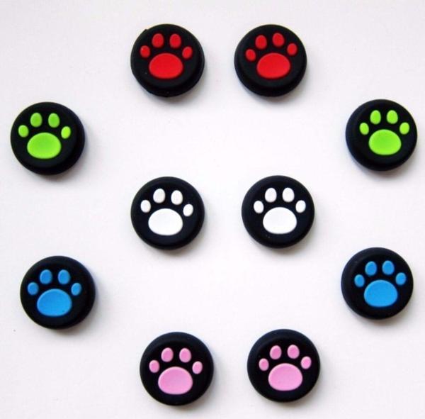 Dobe Sony Ps4 Joystick Dualshock 4 Gamepad Analog Koruyucu Pati Kırmızı (Ps4/Xbox One Uyumlu) - Image 1