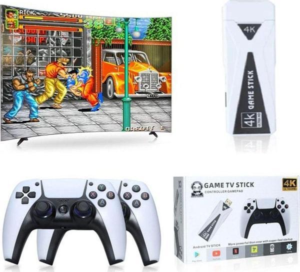 Corsair M10 Hdmı 4K Kablosuz Tv Stick 10000+Oyun Android Retro Oyun Konsolu - Image 1
