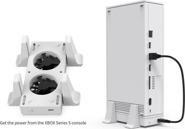 Dobe Tyx-0658 Xbox Series/S Kademeli Soğutucu Fanlı Dikey Stand - Image 1