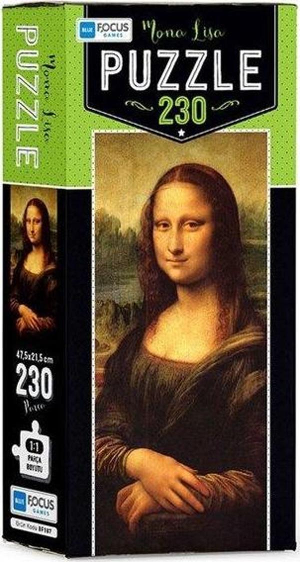 Blue Focus Mona Lisa 230 Parça Puzzle BF187 - Image 1