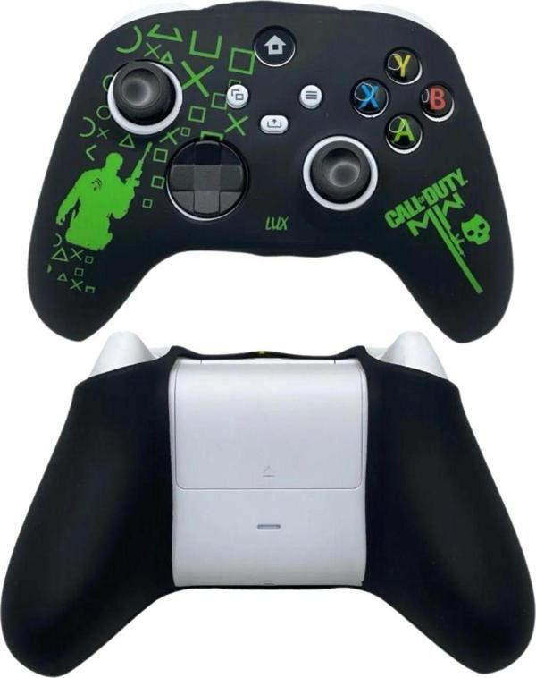 Dobe Xbox Series S/Seris X 9.Nesil Uyumlu Desenli Oyuncu Kolu Silikon Kılıf - Image 1