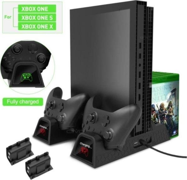 Dobe Microsoft Xbox One (S) (X) Fonksiyonel Stand + 2 Ad Batarya - Image 1