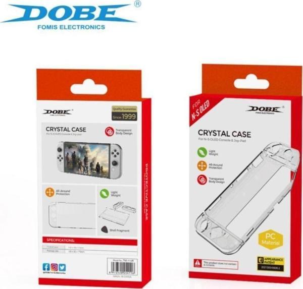 Dobe Nintendo Switch Oled Kristal Koruma Kabı Tpu - Image 1