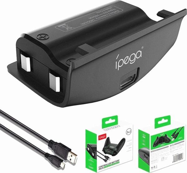 ipega Xbox One/ S/ X/ Elite Kol Oyun Kumandası Için Şarj Edilebilir Pil Ve Usb Şarj Kablosu 3İn1 - Image 1