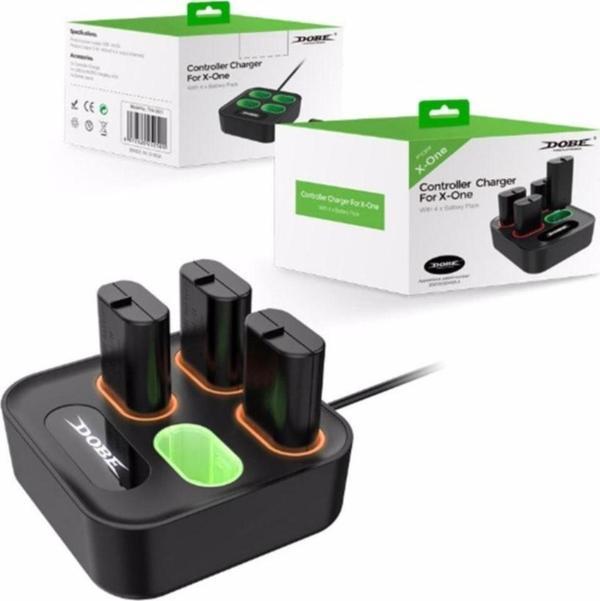 Dobe Pil Şarj Standı Cihazı Battery Charger Dock Aynı Anda 4 Adet Pil Şarj Edilebilir - Image 1