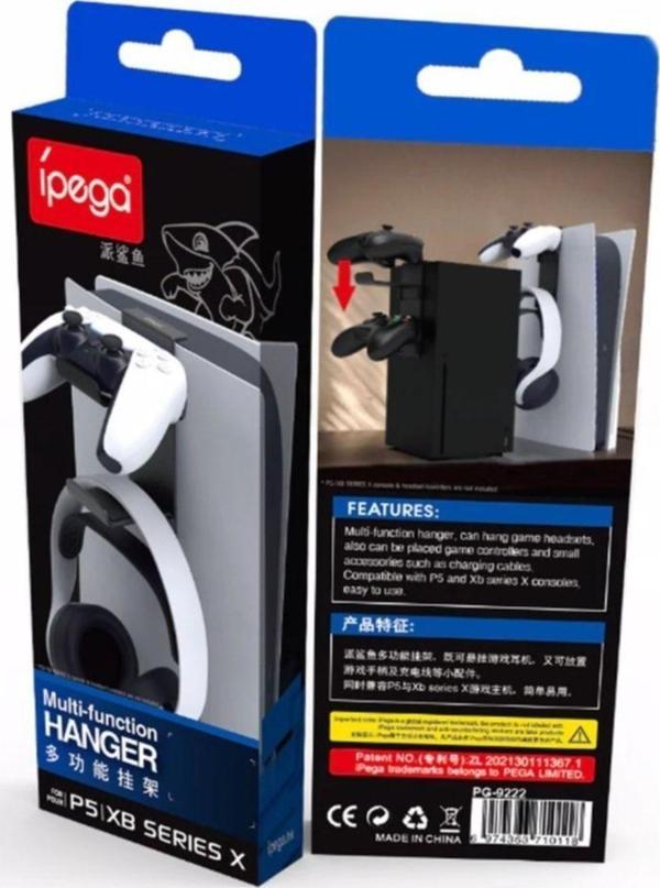 ipega Xbox X Kol Ve Kulaklık Tutacagı Ps5 Dualsense Ve Kulaklık Tutacağı - Image 1
