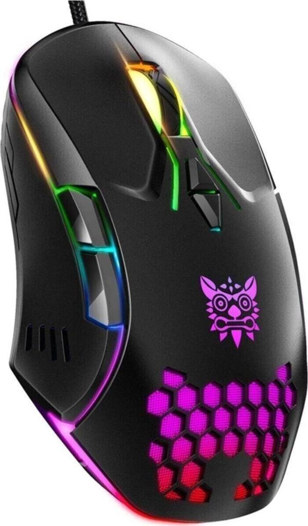 Kakusan Onikuma Cw902 Rgb Oyuncu Mouse 6400Dpi Gaming Oyuncu Mouse - Image 1