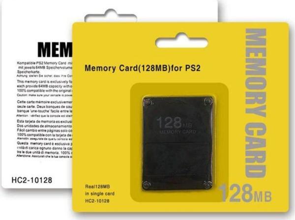 MEMORY Playstation 2 Card 128Mb Ps2 Hafıza Kartı Ps2 Card - Image 1