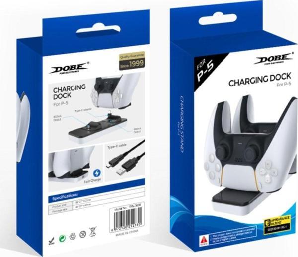 Dobe Ps5 Charging Dock Playstation Şarj Istasyonu Şarj Standı - Image 1