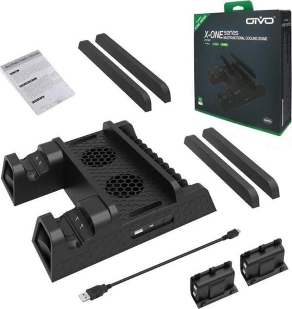 Oivo Xbox One Stand Fanlı Şarj Göstergeli Bataryalı Dock Xbox One X S - Image 1