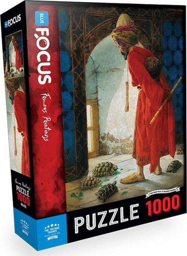 Blue Focus Kaplumbağa Terbiyecisi 1000 Parça Puzzle BF265