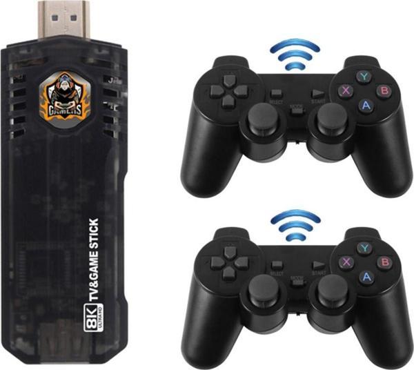 WOTOBE X8 Hdmı 4K Stick 64Gb 10.000 Oyunlu Android Retro Tv Oyun Konsolu - Image 1