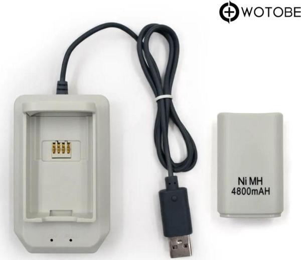 WOTOBE Xbox 360 Oyun Kolu Joystick Powerbank Şarj Edilebilir Pil Ve Şarj Cihazı - Image 1